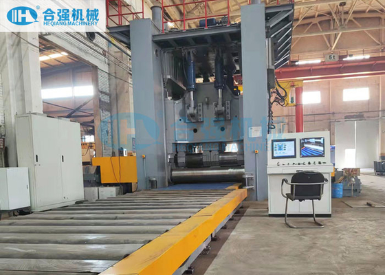 9 رولز CNC آلة استقامة العرض الرقمي تحكم PLC للوحات عالية القوة